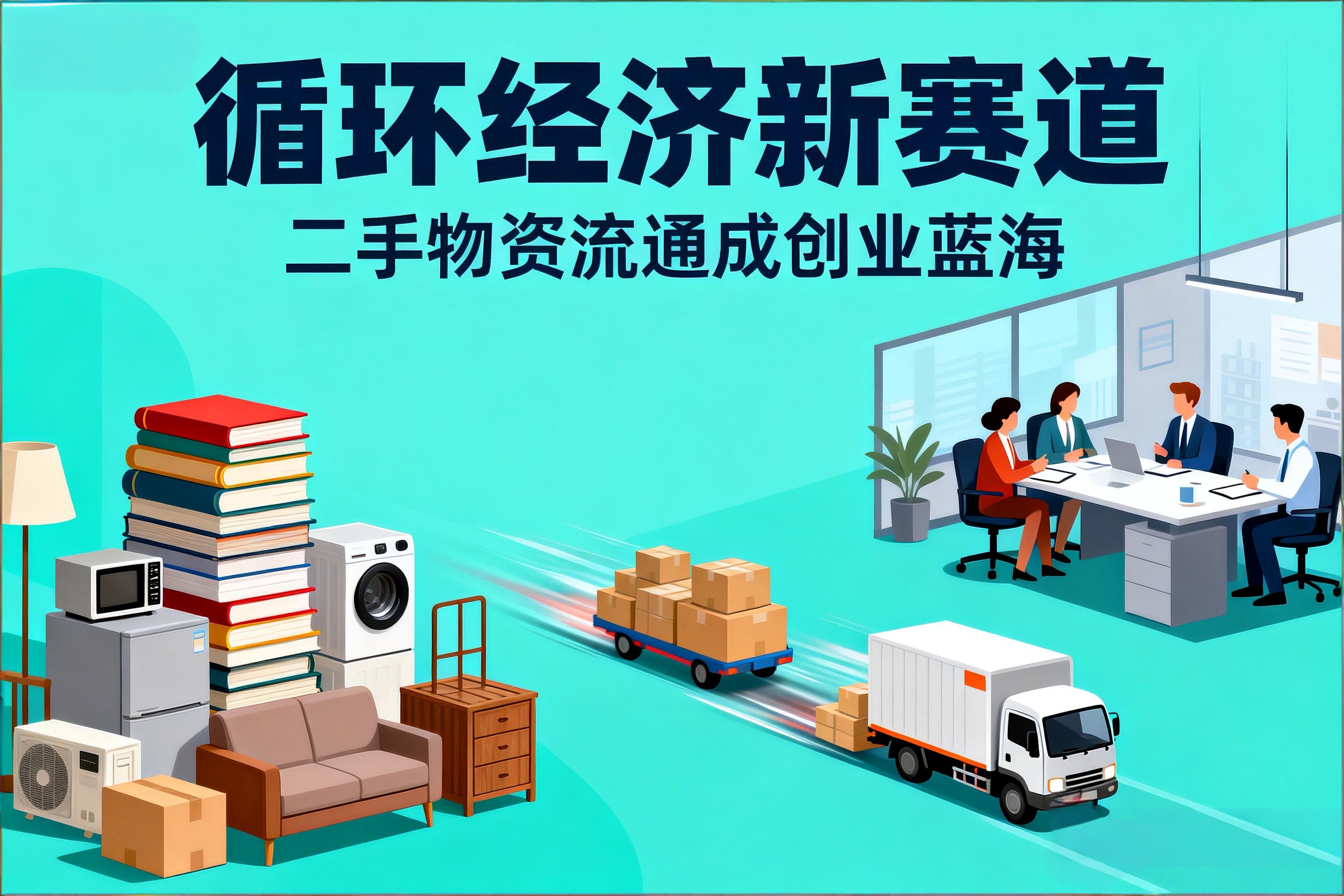 循环经济新赛道，二手物资流通成创业蓝海
